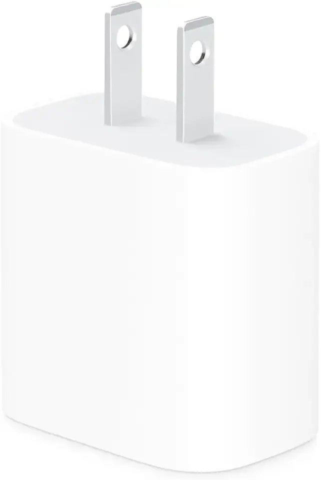Apple 20W USB-C Compact Power Adapter: Fast and Convenient Charging, Type C Wall Charger