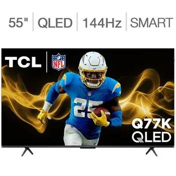 TCL 55" Class - Q77K Series - 4K UHD QLED Smart TV - Allstate 3-Year Protection Plan Bundle Included for 5 Years of Total Coverage*