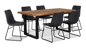 Dining Table with 6 Justin Chairs