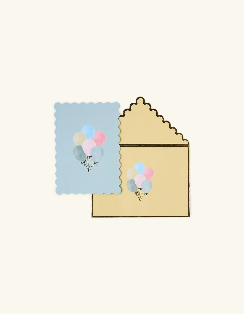 Grußkarte mit Umschlag