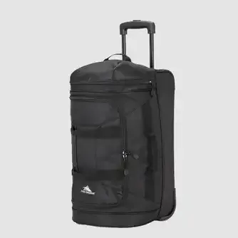 High Sierra Wheeled Duffle Black