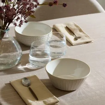 Kom CAZIMA Strepen Beige