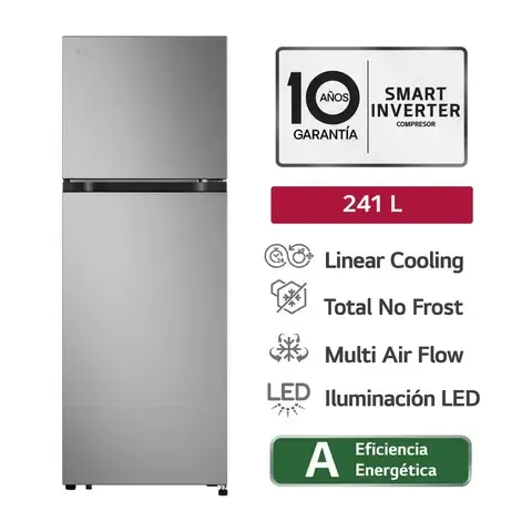 Refrigeradora Top Freezer 241L LinearCooling con Multi-Air Flow - VT24BPY