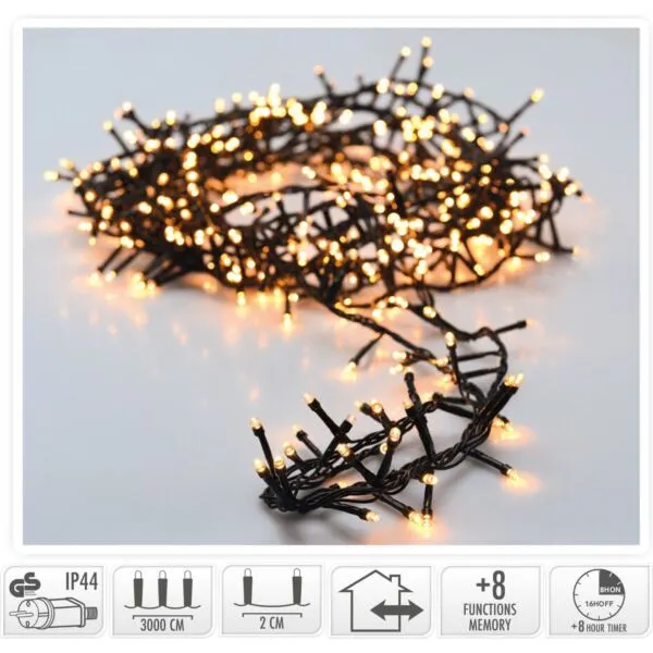 AX8560360 Kerstverlichting 1500 LED Extra Warm Wit - 30 m