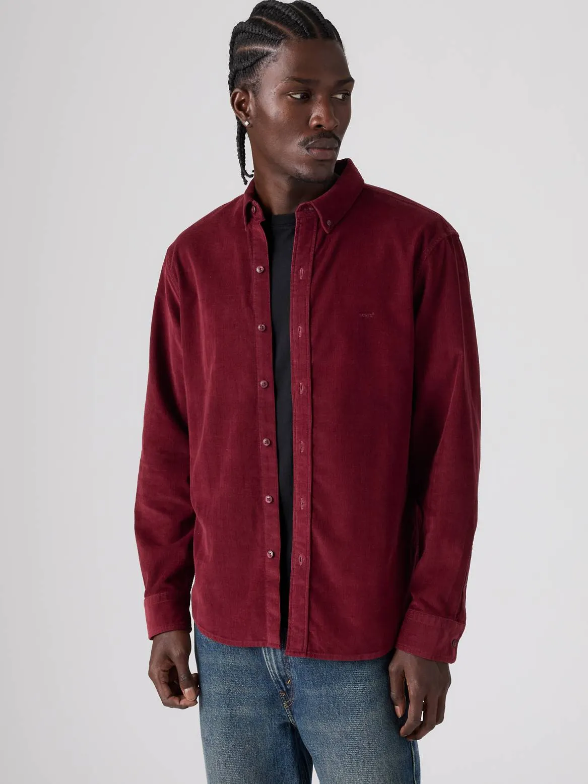 Authentic Button-Up Corduroy Shirt
