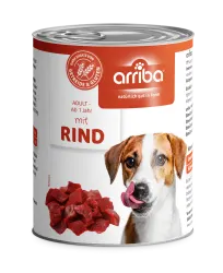 arriba mit Rind für Hunde 6 x 800 g