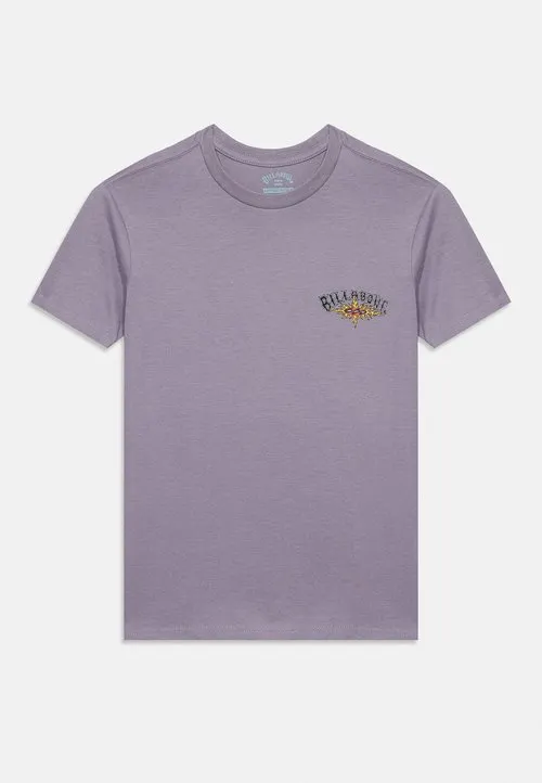 BURN OUT TEE UNISEX - T-shirts med print - purple ash