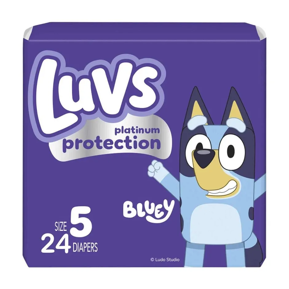 Luvs Size 5 Baby Diapers, 25 ct.