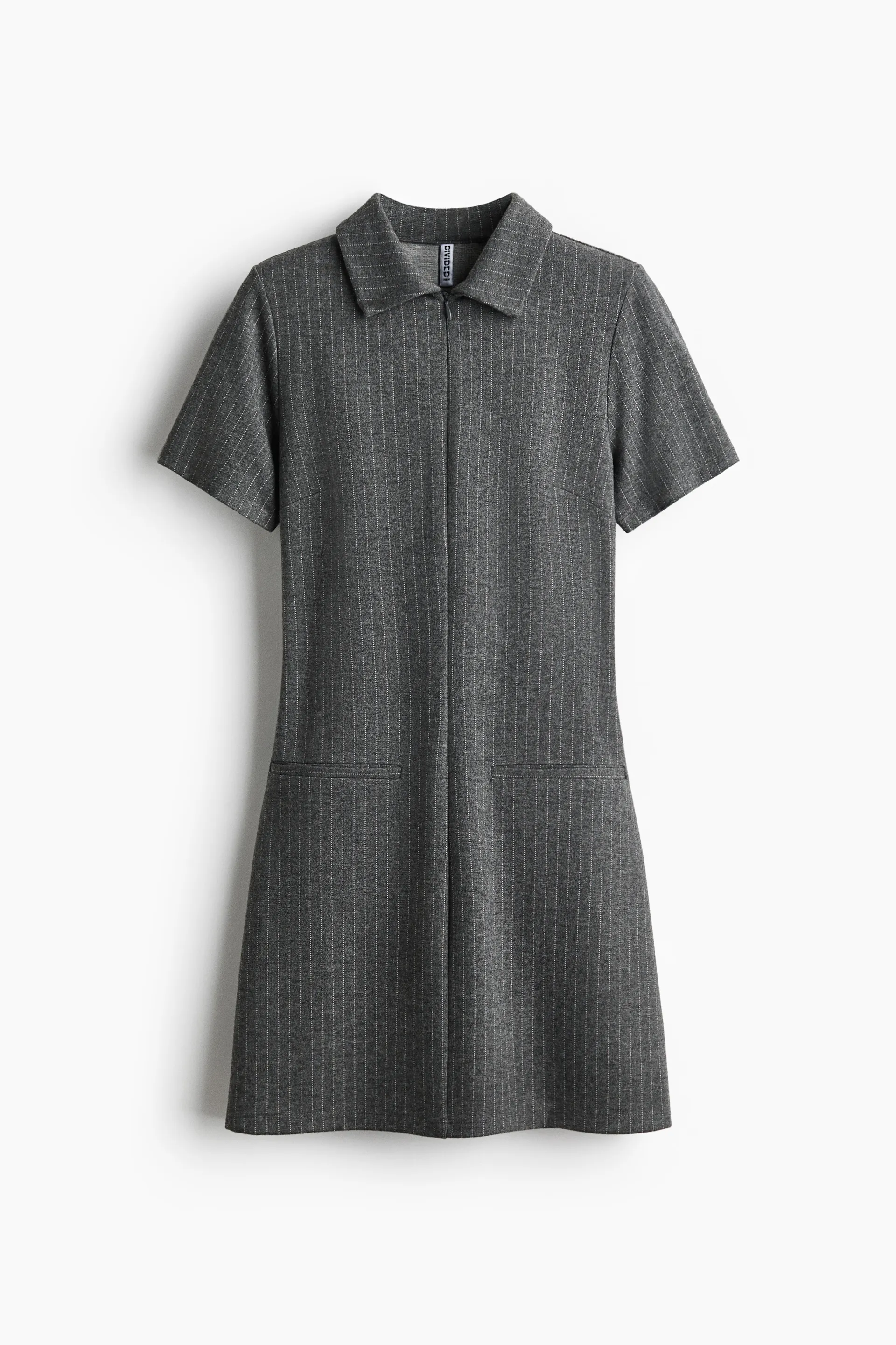 Vestido de punto con cuello