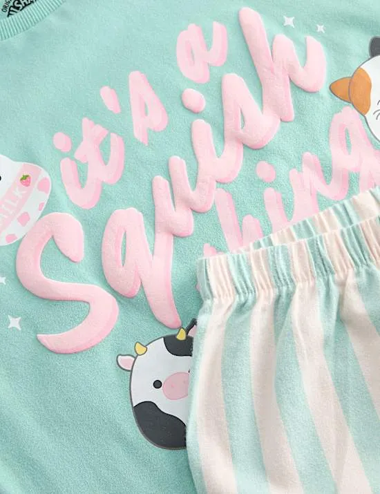 Pure Cotton Squishmallows™ Pyjamas (5-16 Yrs)