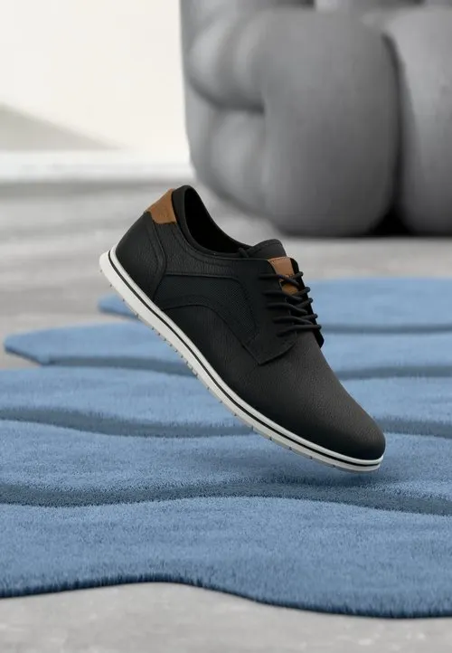 DRYMOS - Casual snøresko - open black