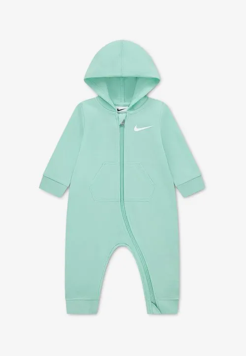 ESSENTIALS HOODED COVERALL - Jumpsuit - arctic green