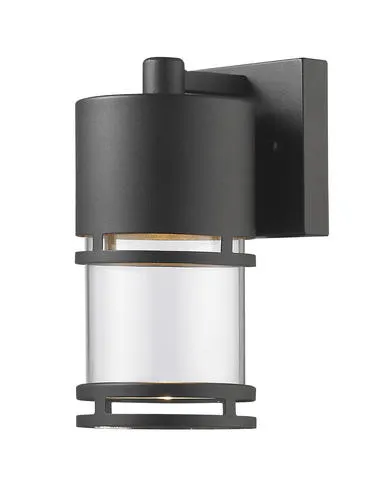 Z-Lite Luminata Black Outdoor LED Wall Light