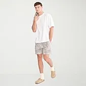 AEROPOSTALE Mens 5 1/2" Drawstring Waist Pull-On Short