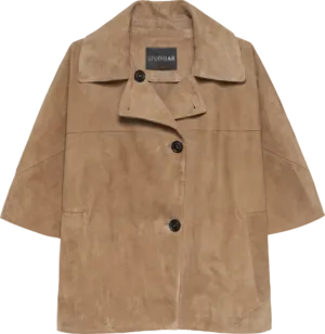 Clara Suede Jacket - Brun