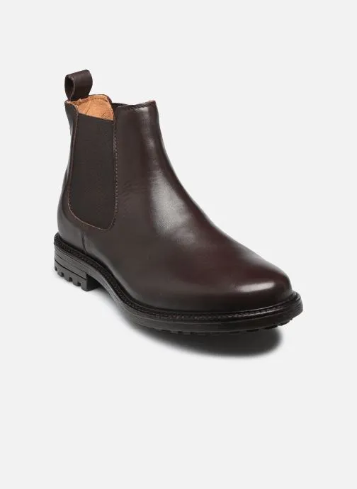 Enkellaarzen en boots PEONILE heren bruin