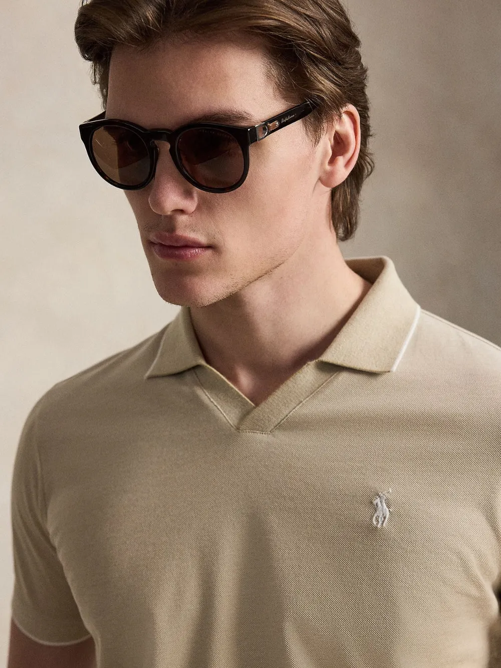 MESH POLO SHIRT