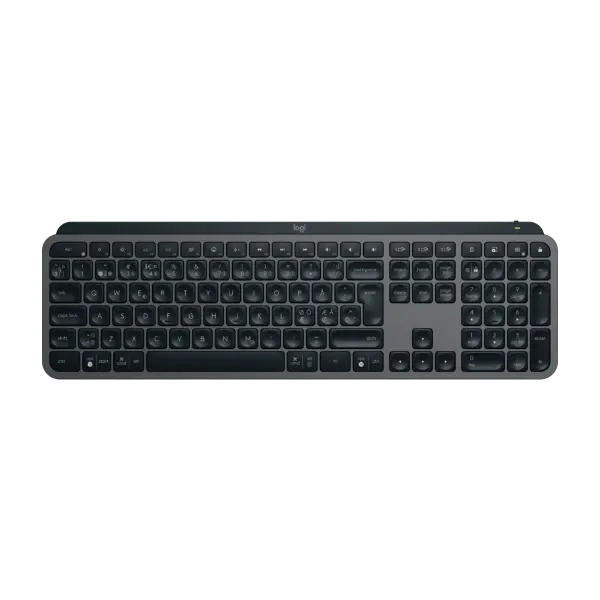 Logitech MX Keys S trådløst tastatur, grafitt