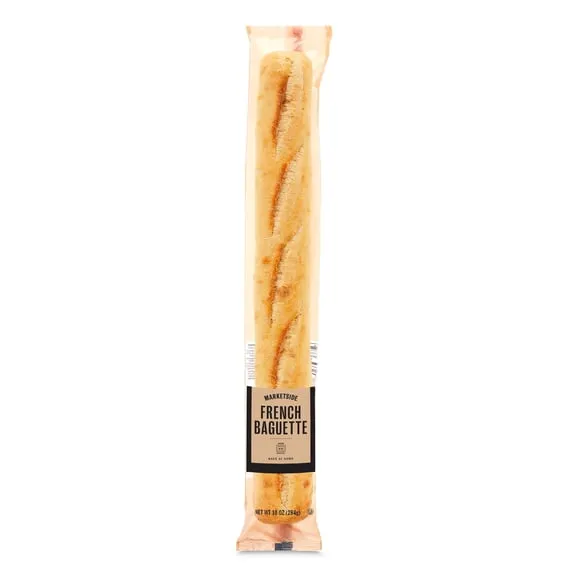 Marketside French Baguette, Bake at Home, Shelf-Stable, 10 oz Bag