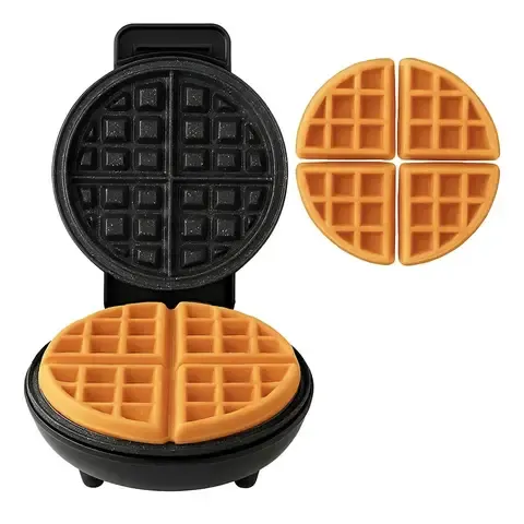 Waflera Electrica Cerámica Anti-adherente 4 Porciones