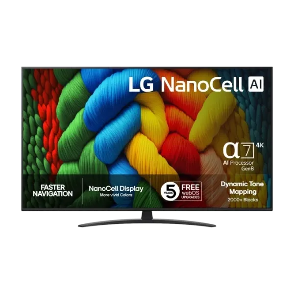 LG 65" 4K NanoCell TV 2025 65NANO81A