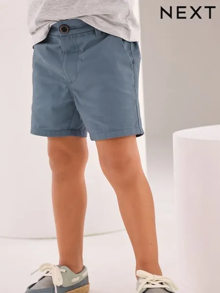 Mid Blue Chino Shorts (3mths-7yrs)
