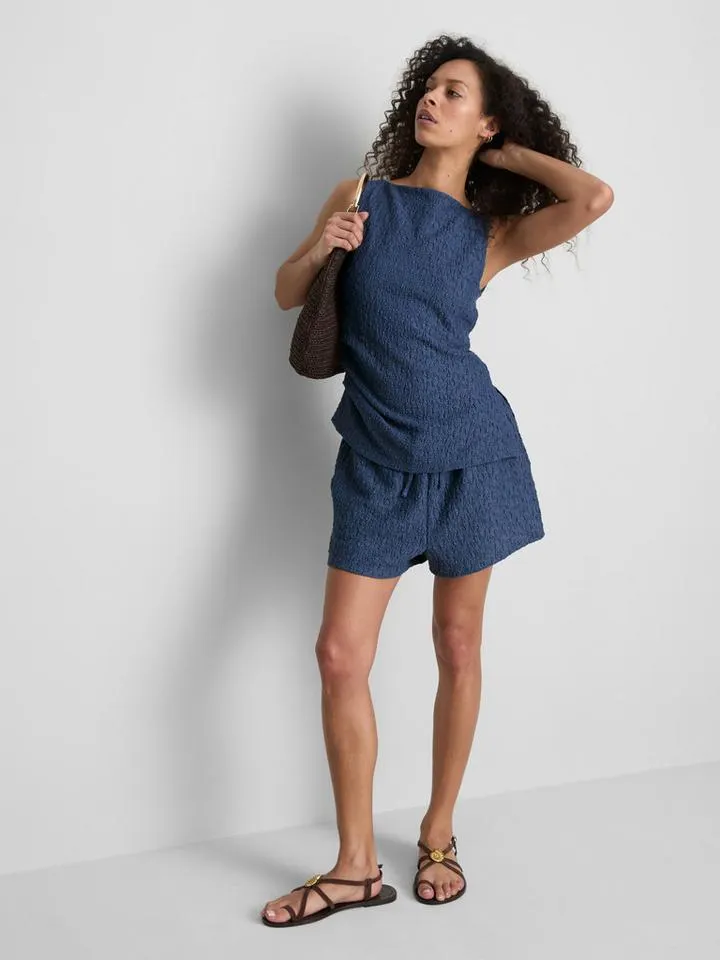 Pantaloncini comodi increspati Paula Echevarría