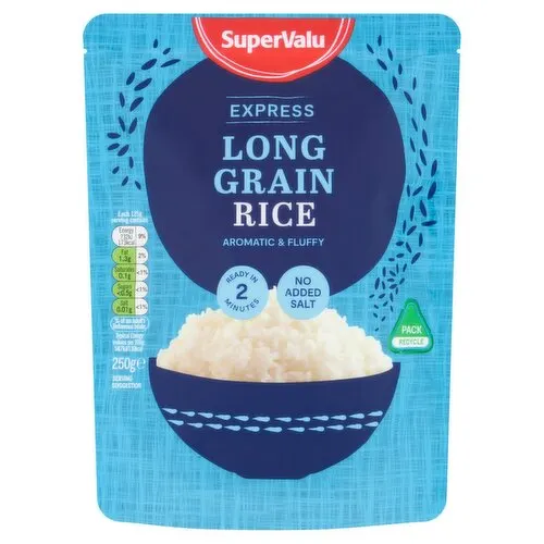 SuperValu Express Long Grain Rice (250 g) Open Product Description