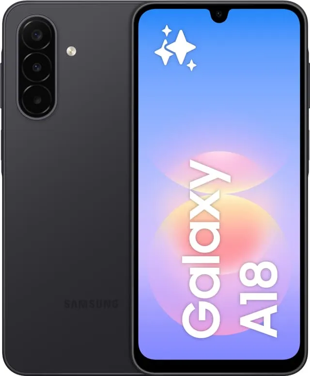Samsung Galaxy A18 LTE smarttelefon 4/128GB (sort)