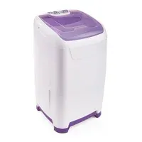 Lavarropas semiautomático carga superior 10 kg blanco y violeta LSC-10001