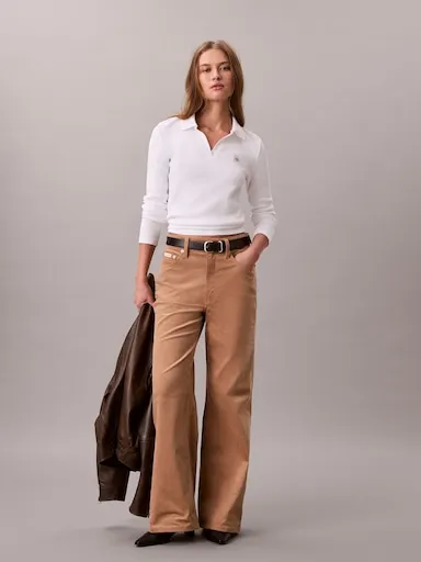 Calvin Klein 5 Pocket Cord Pant In Amphora