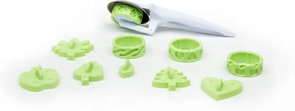 Fox Run Pie Top Cutters and Decorating Kit, 11-Piece Set