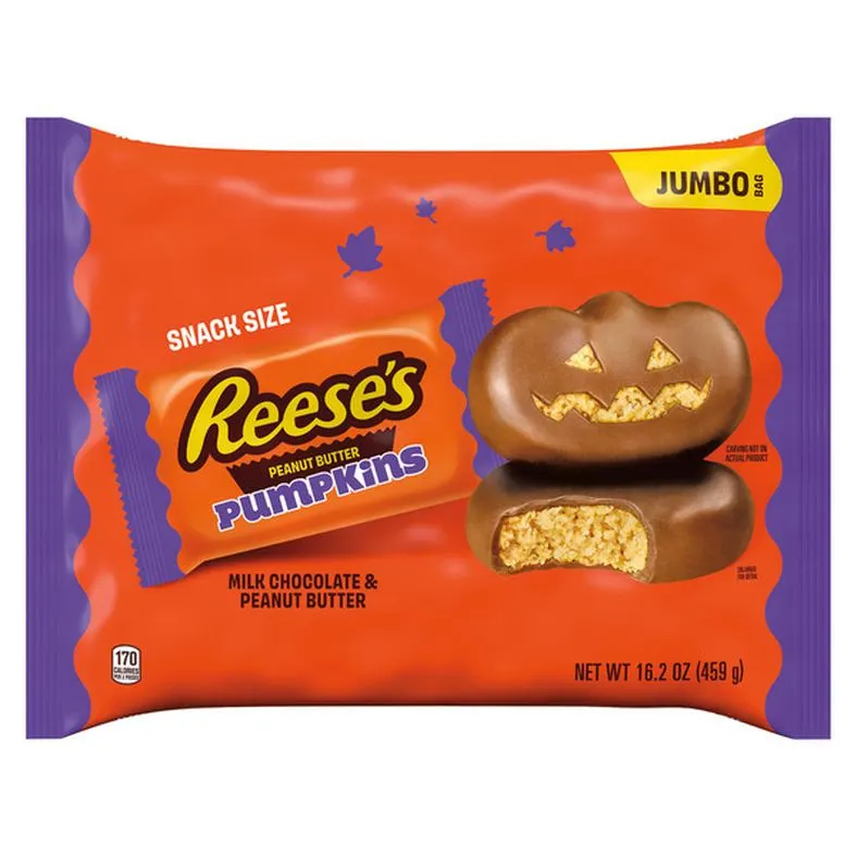 Hershey's Reese's Snack Size Peanut Butter Pumpkins