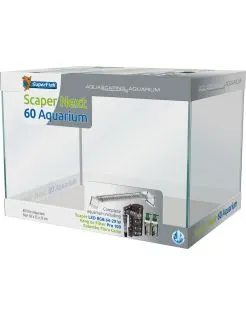 SuperFish Scaper next 60 - Aquarium - 60 l 50x35x35 cm