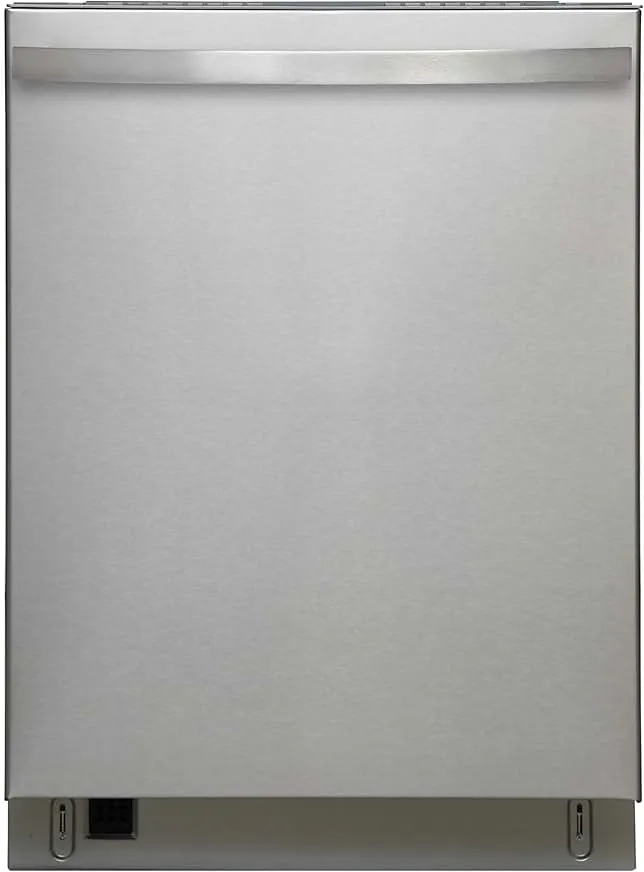 Kenmore 24" Built-In Dishwasher - Quiet Tub with TurboDry, Leak, & SmartWash Soil Detection - 15 Place Settings - 49 DBA - ENERGY STAR Certified - Fingerprint Resistant Stainless Steel