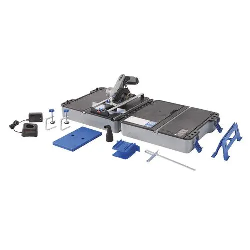 Dremel® Blueprint 12-Volt Brushless Cordless 3-3/8" Compact Circular Saw Kit with Cutting Station