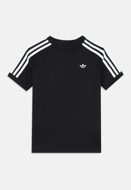 TEE UNISEX - T-shirts - black/white