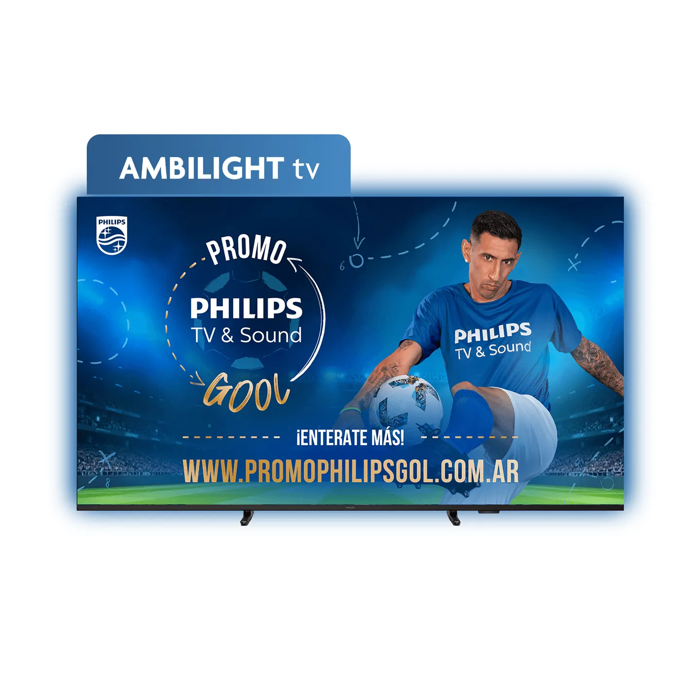 Smart TV 65'' Philips 4k 65PUD8100/77 Titan OS
