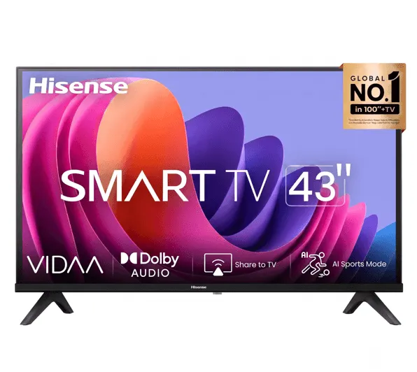 Smart Tv 9143A42K 43" Led Hisense FHD