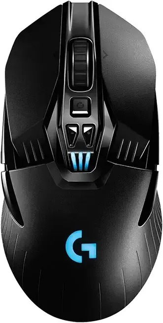 Logitech G903 Lightspeed Wireless Gaming Mouse w/Hero 25K Sensor, 140+ Hour with Rechargeable Battery and LIGHTSYNC RGB. POWERPLAY Compatible, Ambidextrous, 107g+10g Optional, 25,600 DPI - Black