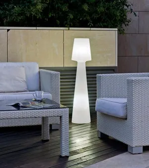 Lampadaire g13 Lola 110 cm, blanc, H.110 cm