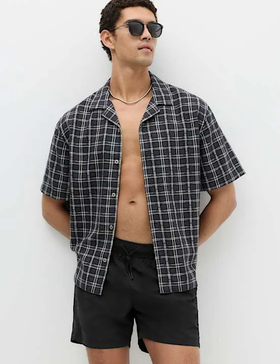 Quick Dry Plain Swim Shorts