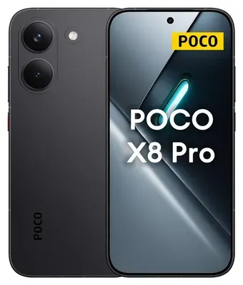 Xiaomi Poco X8 Pro 12/Black - Mobiltelefon - 512 GB