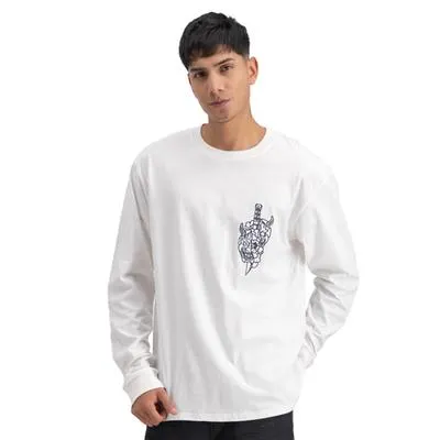 Playera Woolworth Hombre Manga Larga Deal With The Demon