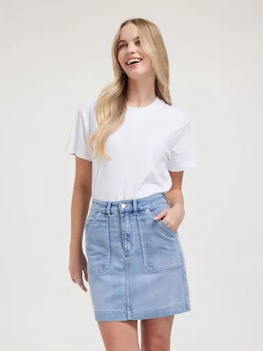 Just Jeans Amaze Tessa Mid Thigh Skirt