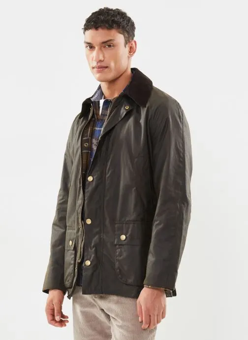 Winterjas Barbour Ashby Wax Jacket heren groen