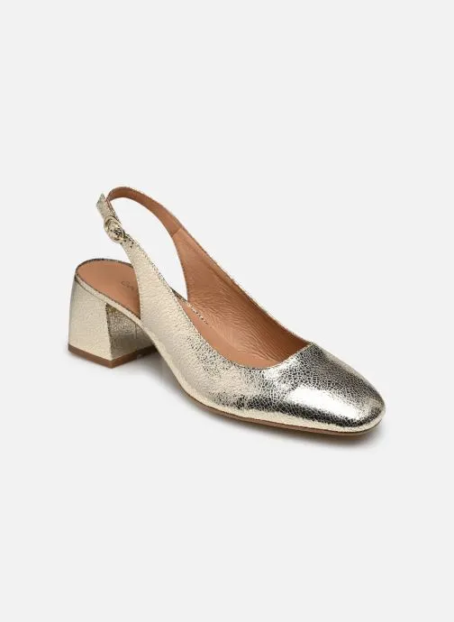 Slingback pumps Elta dames goud en brons