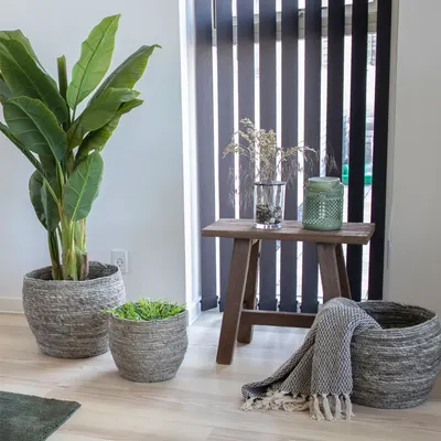 Houten bankje Jules small Naturel