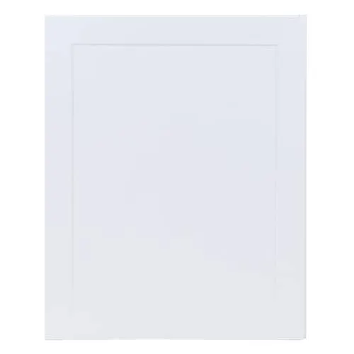 Hampton Bay Edson 24 in. W x 30 H x 13 D Assembled Kitchen Wall Cabinet with Adjustable Shelves, White (W2430)