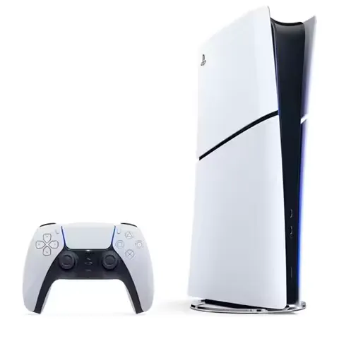 Sony PlayStation 5 Slim Digital Edition - 4K Gaming Console with Dual Controller
